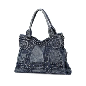 iPinee Vintage Design Fashion Denim Women Bag Jeans Shoulder Bags Girls Handbags Crossbody Bag Women Messenger Bags